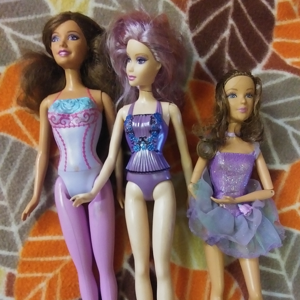 Ballerina Barbies